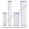 20 inch pleated water flter cartridge for Swimming pool filters